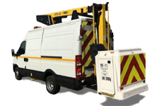 Car Hire Haslemere - 12.5M Cherry Picker 3.5T - Van hire Haslemere