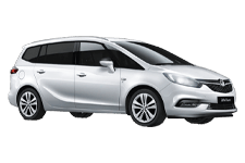 Car Hire Haslemere - Vauxhall Zafira 7-Seater - Minibus hire Haslemere